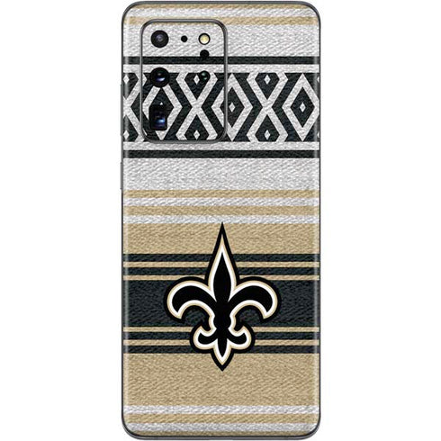 NFL New Orleans Saints Trailblazer Galaxy S20 Ultra 5G Skin