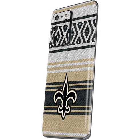 NFL New Orleans Saints Trailblazer Galaxy S20 Ultra 5G Skin