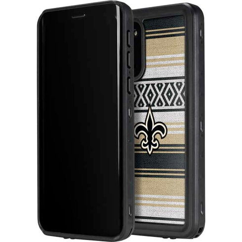NFL New Orleans Saints Trailblazer Galaxy S20 Waterproof Case