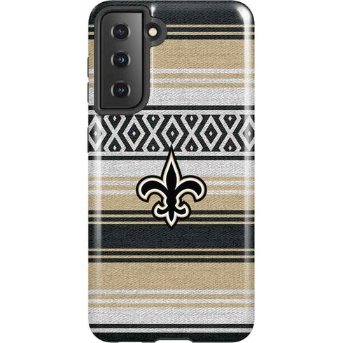 NFL New Orleans Saints Trailblazer Galaxy S21 5G Pro Case