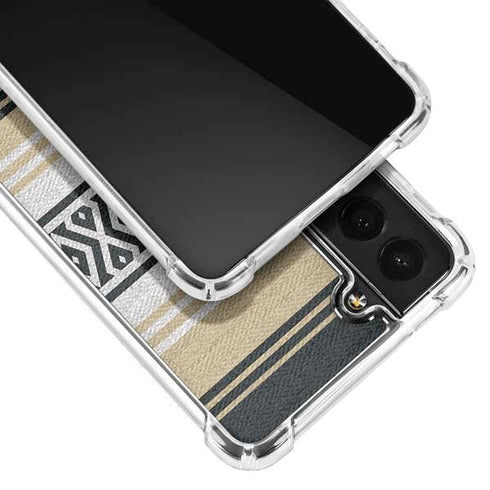 NFL New Orleans Saints Trailblazer Galaxy S21 FE Clear Case