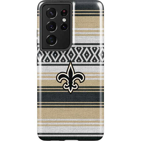 NFL New Orleans Saints Trailblazer Galaxy S21 Ultra 5G Pro Case