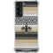 NFL New Orleans Saints Trailblazer Galaxy S22 Clear Case