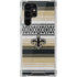 NFL New Orleans Saints Trailblazer Galaxy S22 Ultra Clear Case