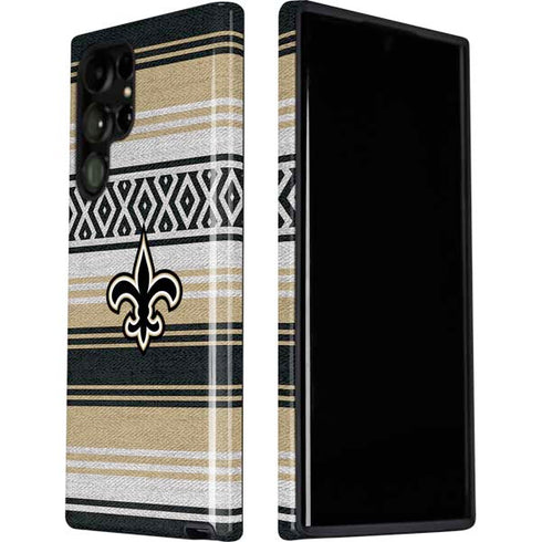 NFL New Orleans Saints Trailblazer Galaxy S22 Ultra Pro Case