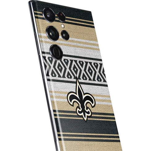 NFL New Orleans Saints Trailblazer Galaxy S22 Ultra Skin