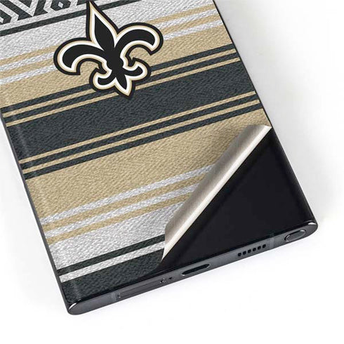 NFL New Orleans Saints Trailblazer Galaxy S22 Ultra Skin