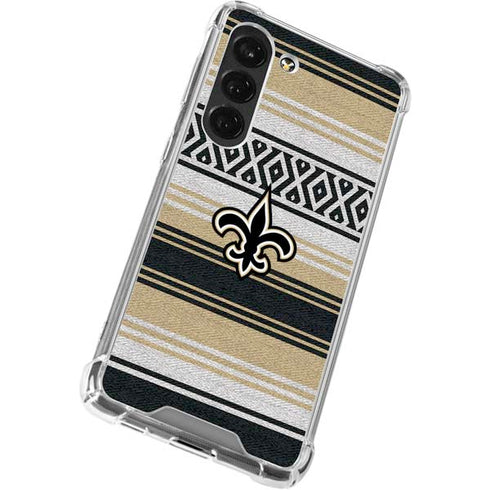 NFL New Orleans Saints Trailblazer Galaxy S23 Clear Case