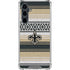 NFL New Orleans Saints Trailblazer Galaxy S23 FE Clear Case