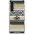 NFL New Orleans Saints Trailblazer Galaxy S23 Plus Clear Case