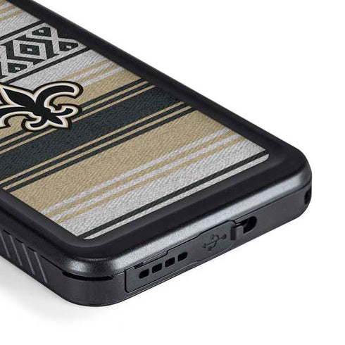 NFL New Orleans Saints Trailblazer Galaxy S23 Waterproof Case