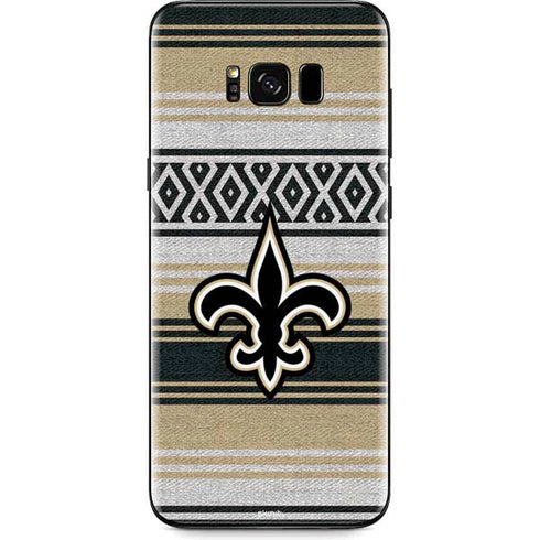 NFL New Orleans Saints Trailblazer Galaxy S8 Skin