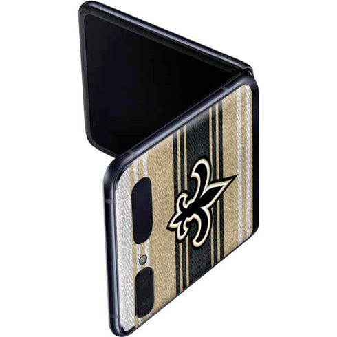 NFL New Orleans Saints Trailblazer Galaxy Z Flip Skin