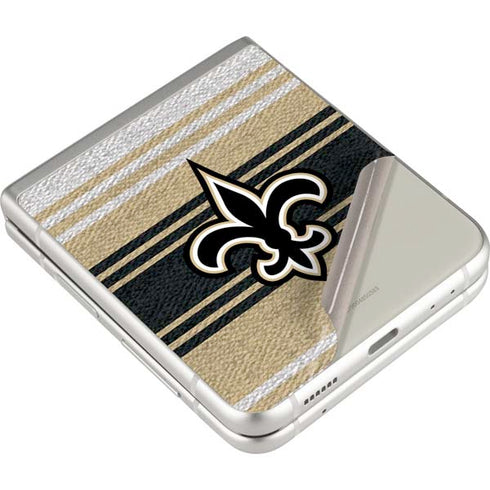 NFL New Orleans Saints Trailblazer Galaxy Z Flip3 5G Skin