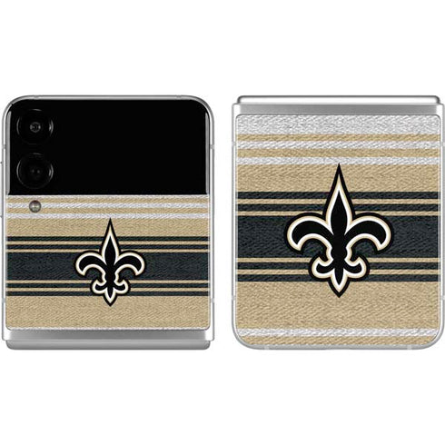 NFL New Orleans Saints Trailblazer Galaxy Z Flip4 5G Skin