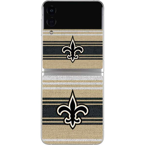 NFL New Orleans Saints Trailblazer Galaxy Z Flip4 5G Skin