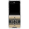 NFL New Orleans Saints Trailblazer Galaxy Z Flip5 5G Clear Case