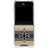 NFL New Orleans Saints Trailblazer Galaxy Z Flip5 5G Clear Case