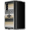 NFL New Orleans Saints Trailblazer Galaxy Z Fold4 5G Clear Case