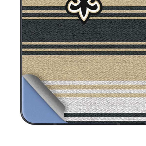 NFL New Orleans Saints Trailblazer Galaxy Z Fold5 5G Skin