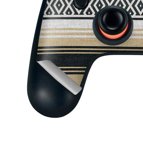 NFL New Orleans Saints Trailblazer Google Stadia Controller Skin