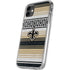 NFL New Orleans Saints Trailblazer iPhone 11 Clear Case