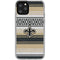 NFL New Orleans Saints Trailblazer iPhone 11 Pro Clear Case