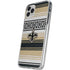 NFL New Orleans Saints Trailblazer iPhone 11 Pro Clear Case