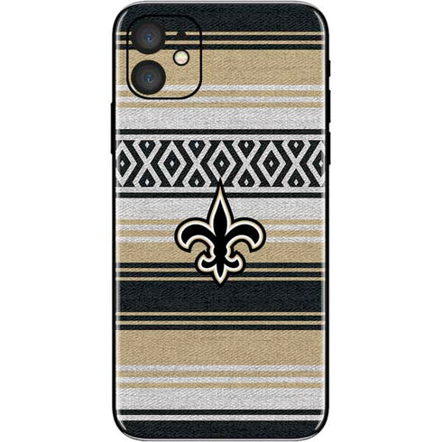 NFL New Orleans Saints Trailblazer iPhone 11 Skin