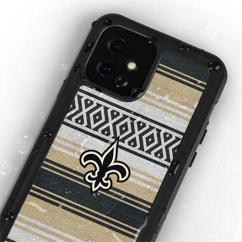 NFL New Orleans Saints Trailblazer iPhone 12 Mini Waterproof Case