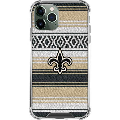 NFL New Orleans Saints Trailblazer iPhone 12 Pro Clear Case