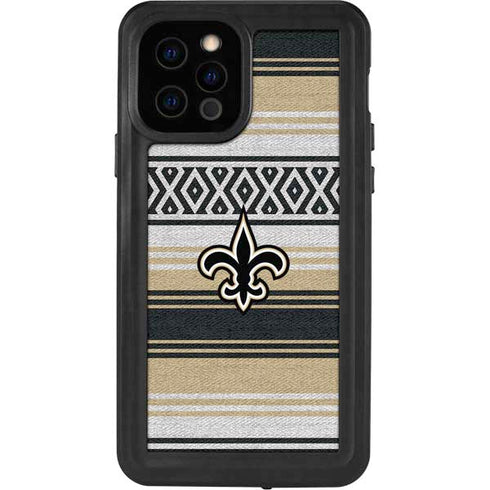 NFL New Orleans Saints Trailblazer iPhone 12 Pro Waterproof Case