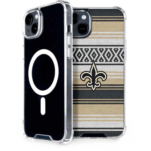 NFL New Orleans Saints Trailblazer iPhone 15 MagSafe Case