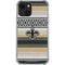 NFL New Orleans Saints Trailblazer iPhone 15 Plus Clear Case