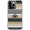 NFL New Orleans Saints Trailblazer iPhone 15 Pro Clear Case