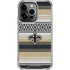 NFL New Orleans Saints Trailblazer iPhone 15 Pro Clear Case
