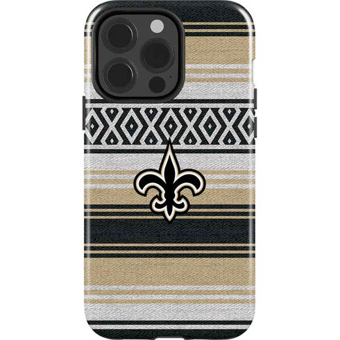 NFL New Orleans Saints Trailblazer iPhone 15 Pro Impact Case