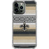 NFL New Orleans Saints Trailblazer iPhone 14 Pro Max Clear Case
