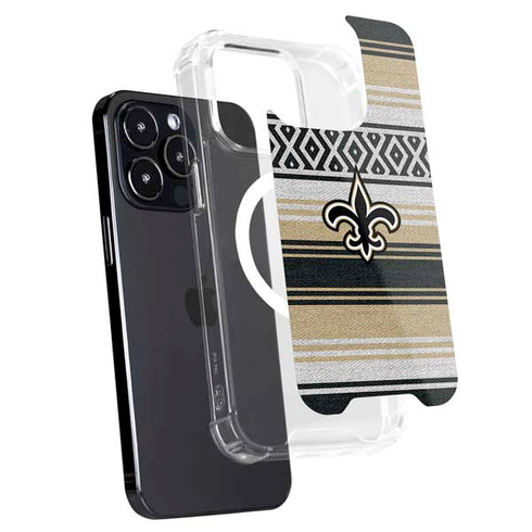 NFL New Orleans Saints Trailblazer iPhone 15 Pro Max MagSafe Case