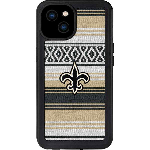 NFL New Orleans Saints Trailblazer iPhone 15 Plus Waterproof Case