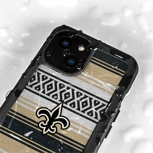 NFL New Orleans Saints Trailblazer iPhone 15 Plus Waterproof Case