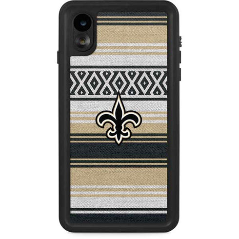 NFL New Orleans Saints Trailblazer iPhone XR Waterproof Case