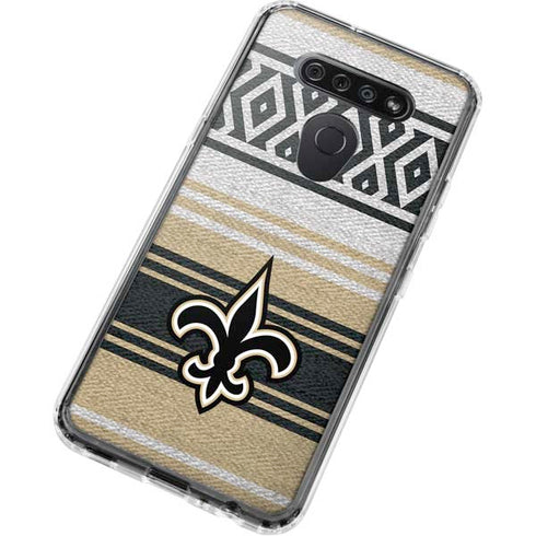 NFL New Orleans Saints Trailblazer LG K51/Q51 Clear Case