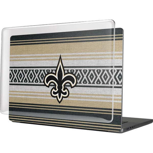 NFL New Orleans Saints Trailblazer MacBook Pro 16in (2021-25) Case plus Skin