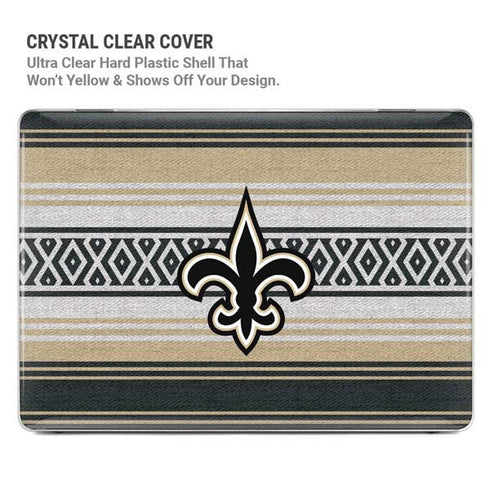 NFL New Orleans Saints Trailblazer MacBook Pro 16in (2021-25) Case plus Skin