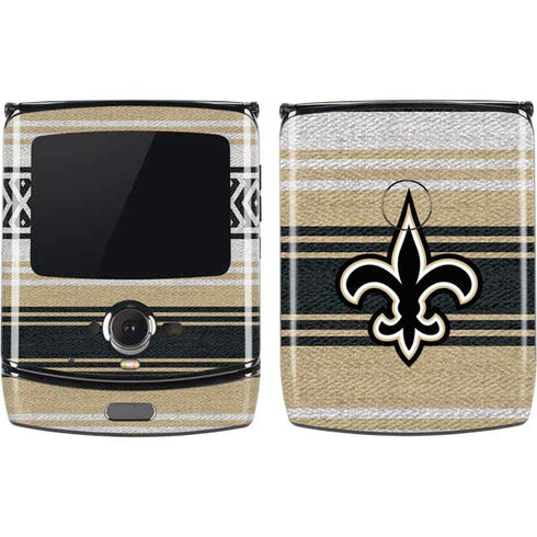 NFL New Orleans Saints Trailblazer Motorola RAZR Skin