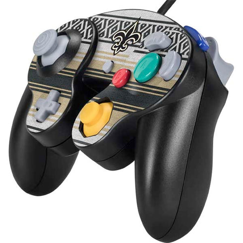 NFL New Orleans Saints Trailblazer Nintendo GameCube Controller Skin