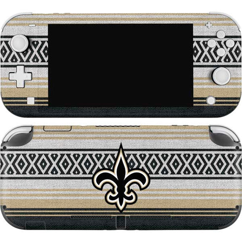 NFL New Orleans Saints Trailblazer Nintendo Switch Lite Skin