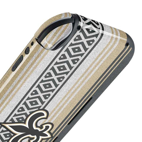NFL New Orleans Saints Trailblazer Nintendo Switch Lite Skin