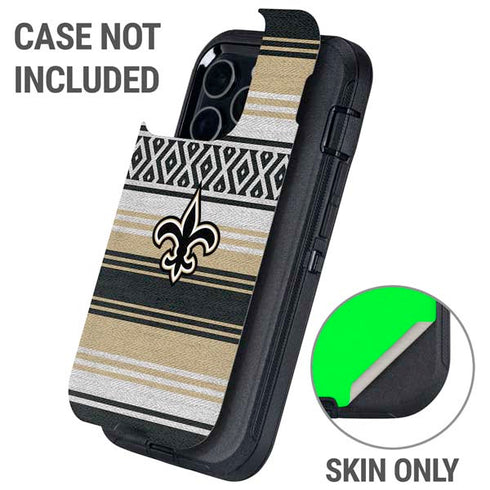 NFL New Orleans Saints Trailblazer Otterbox Defender iPhone Skin